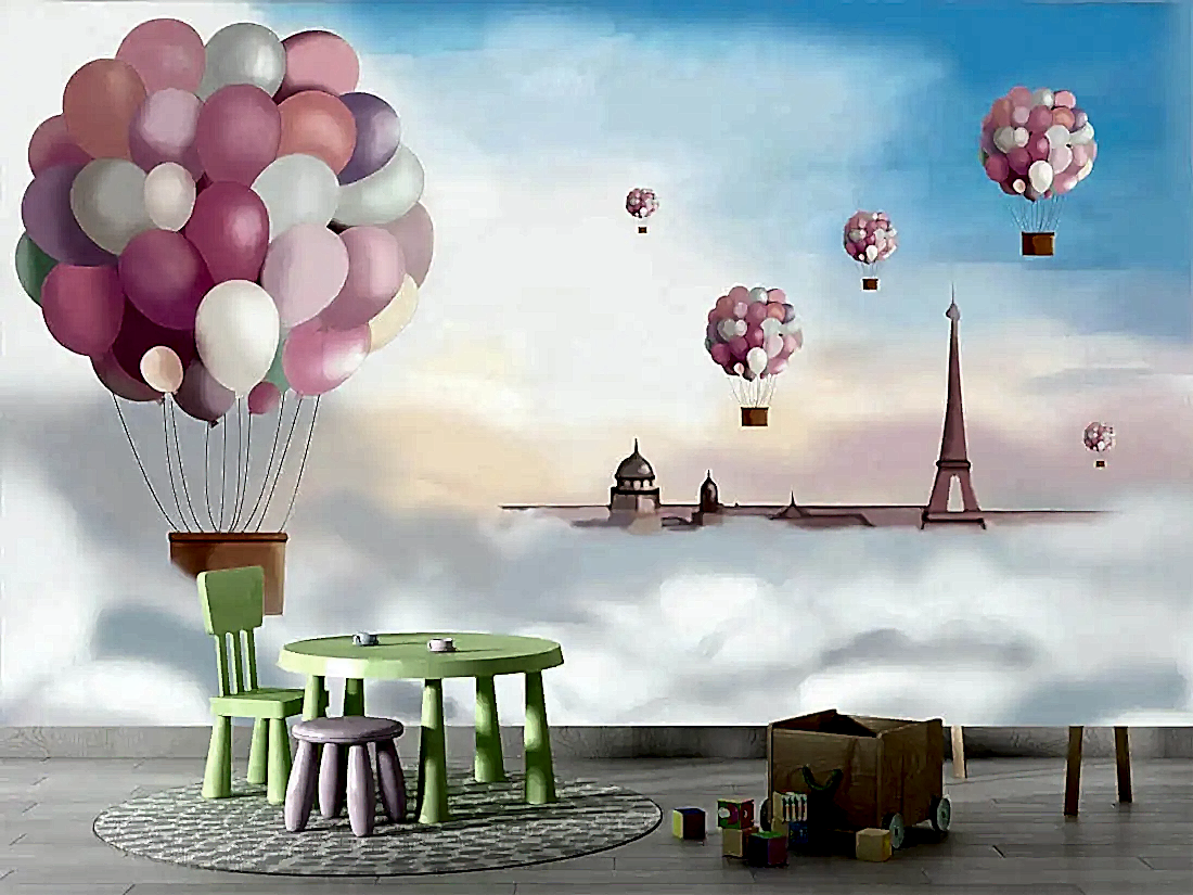 Kız Çocuk Odası Duvar Kağıdı