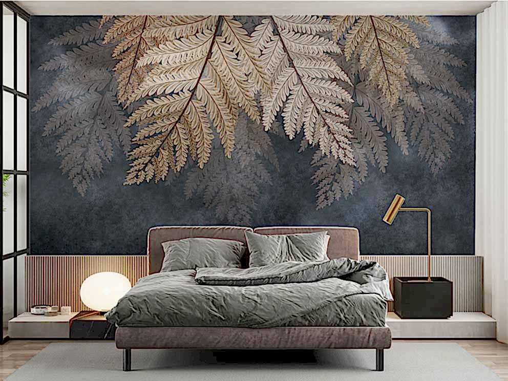 Sonbahar Esintisi Desenli Duvar Kağıdı - Görsel 2