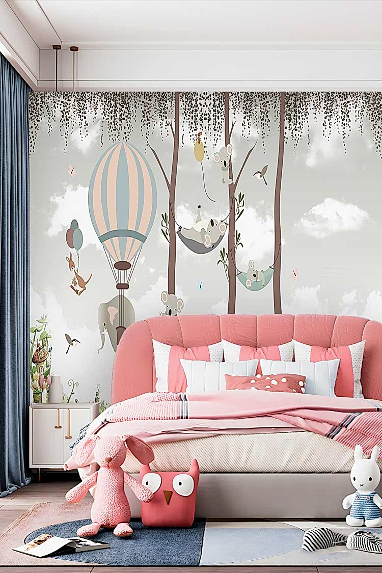 Çocuk Odası Duvar Kağıdı - Görsel 2