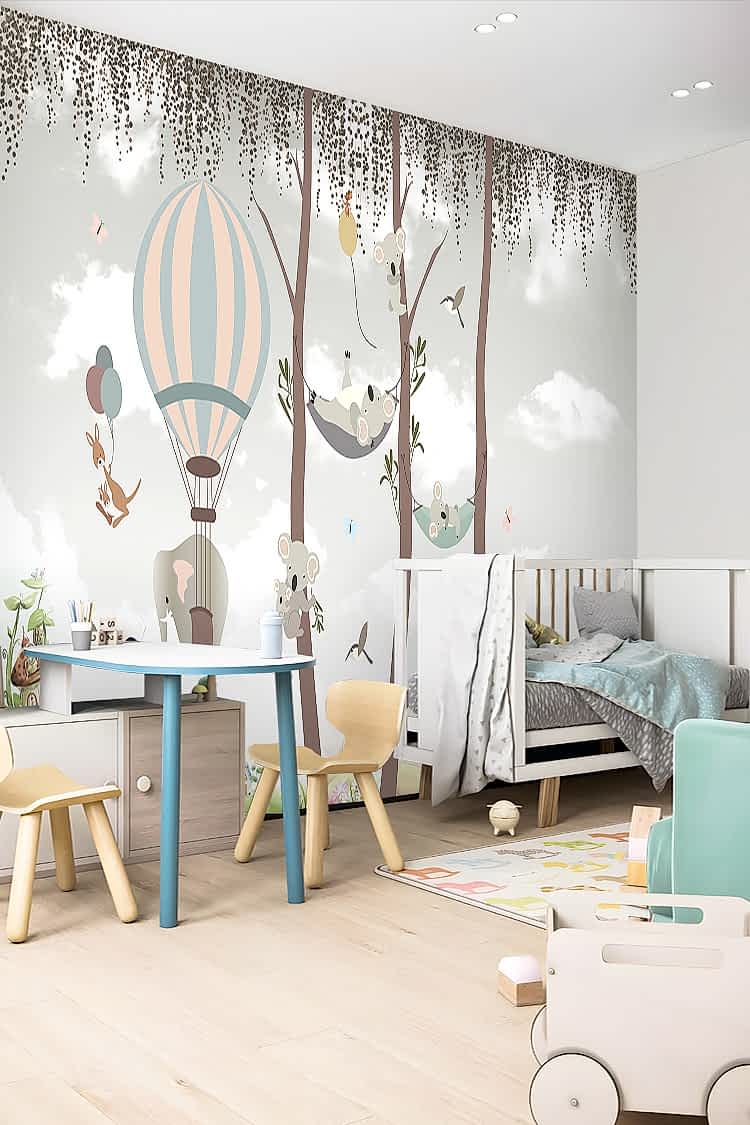 Çocuk Odası Duvar Kağıdı - Görsel 3