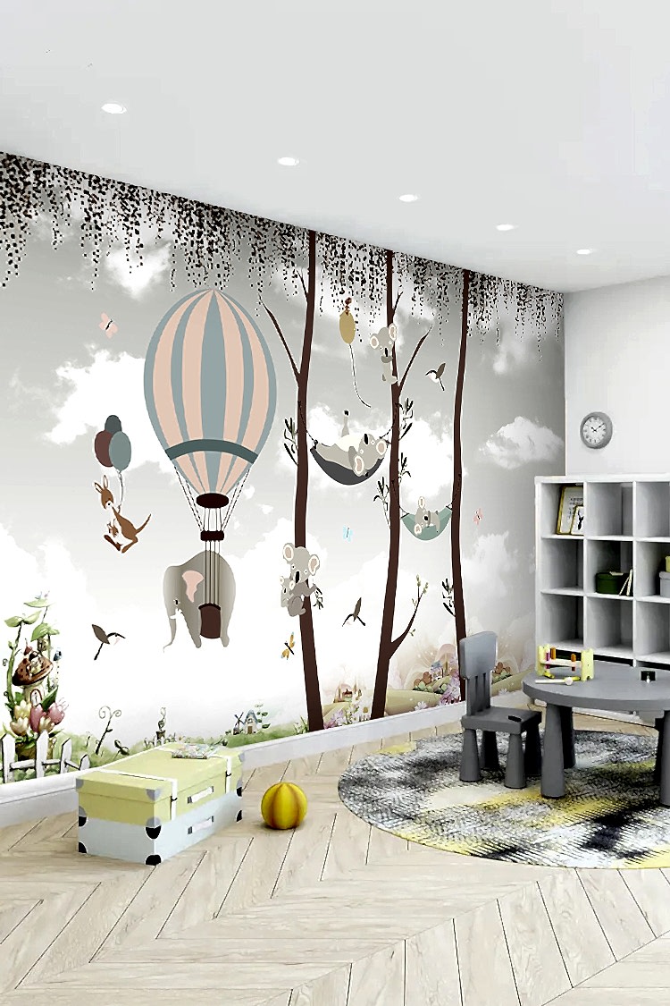 Çocuk Odası Duvar Kağıdı - Görsel 5