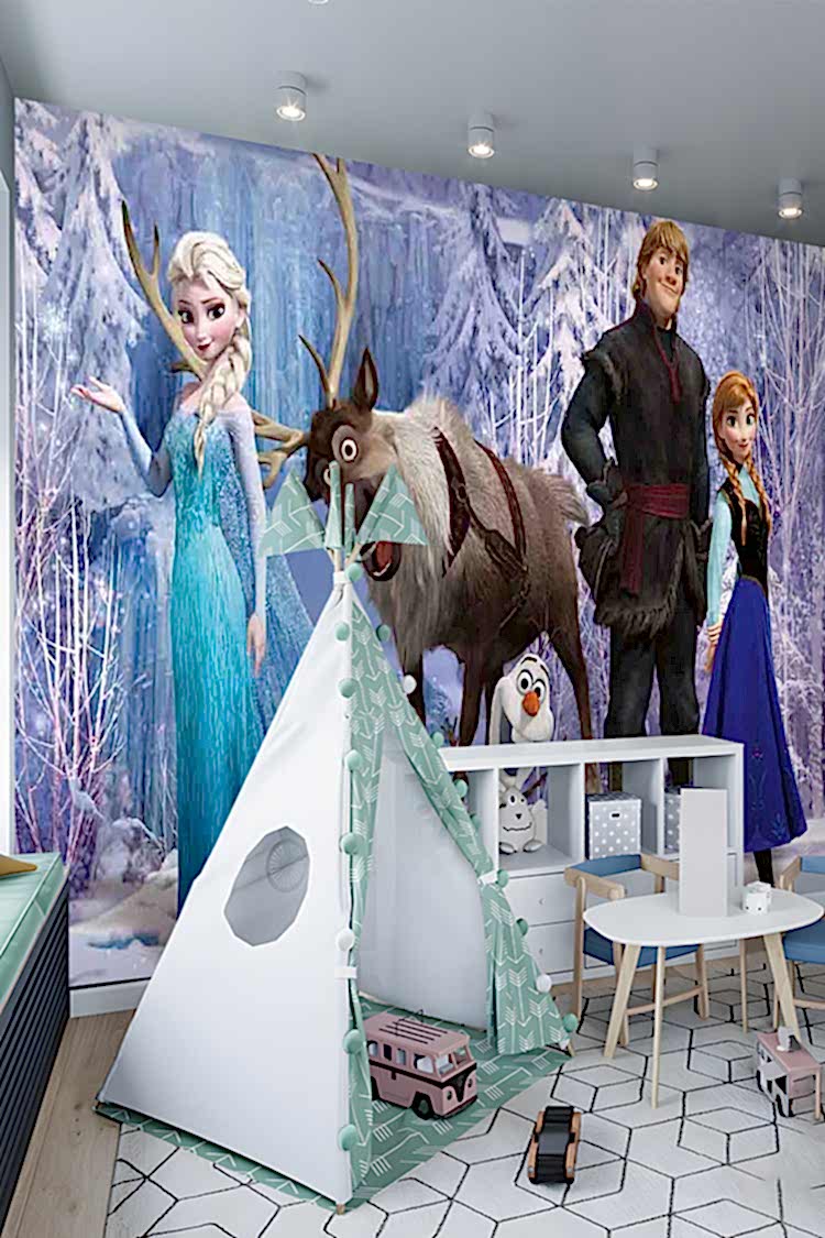 Frozen Karlar Kraliçesi Duvar Kağıdı - Görsel 5