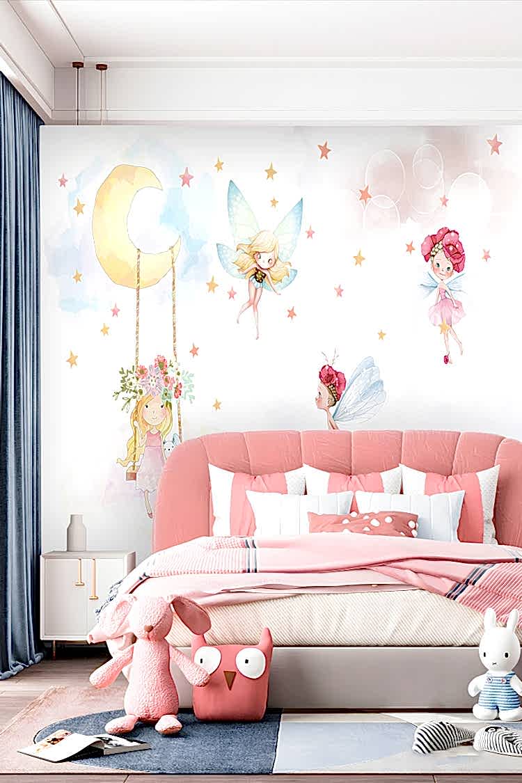 Peri ve Ay Duvar Kağıdı