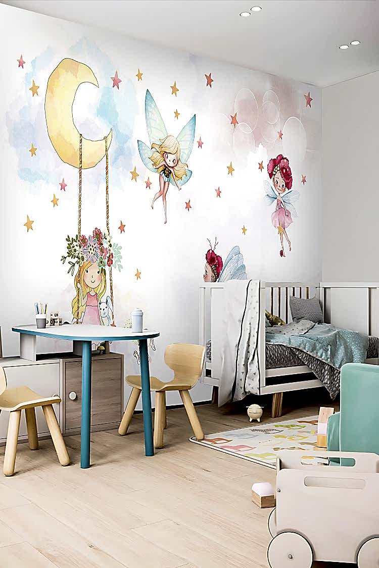 Peri ve Ay Duvar Kağıdı - Görsel 2