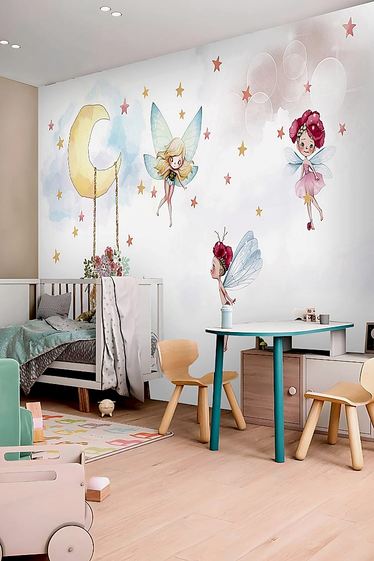 Peri ve Ay Duvar Kağıdı - Görsel 3