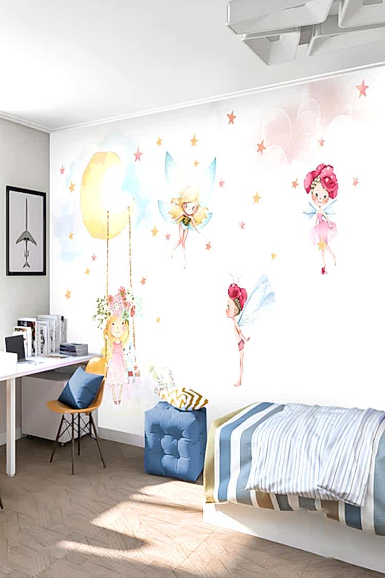 Peri ve Ay Duvar Kağıdı - Görsel 6