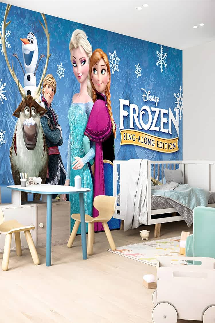 Frozen Karakterleri Duvar Kağıdı - Görsel 3