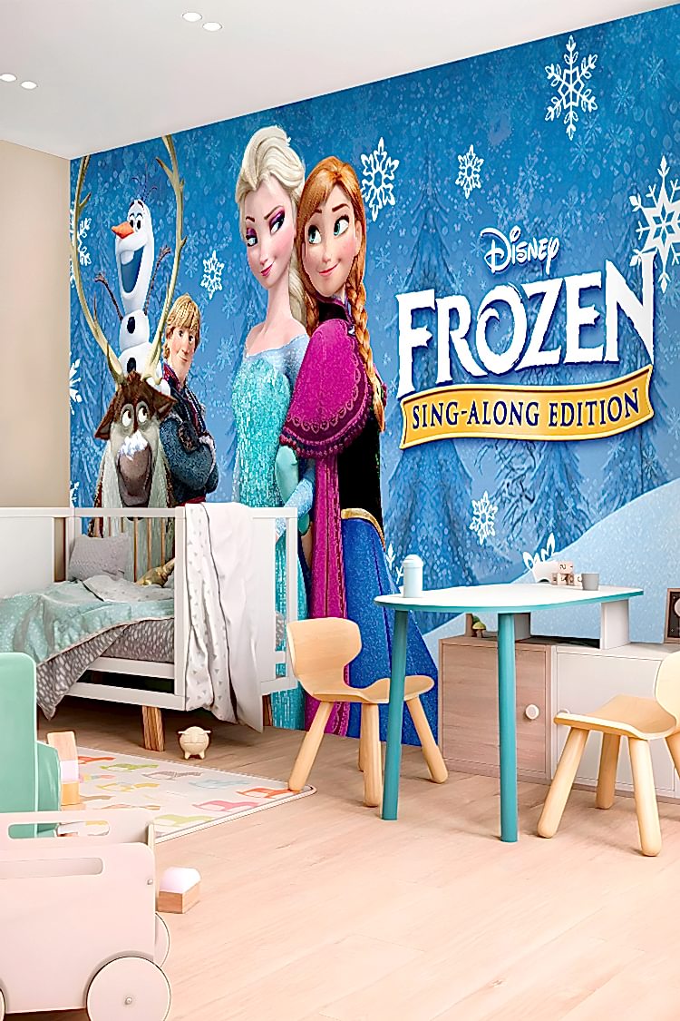 Frozen Karakterleri Duvar Kağıdı - Görsel 4