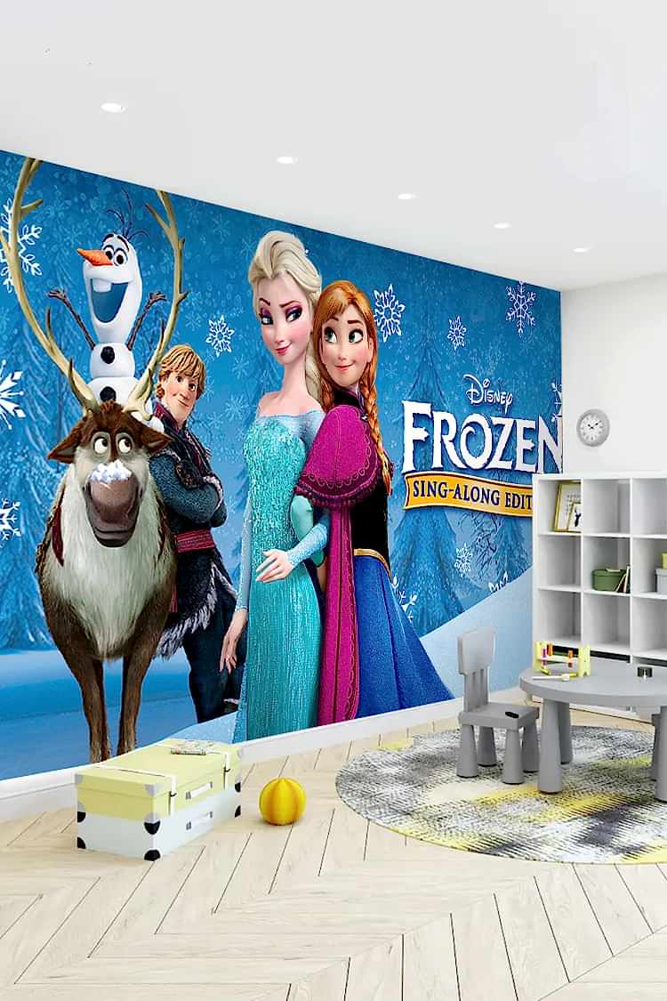 Frozen Karakterleri Duvar Kağıdı - Görsel 5