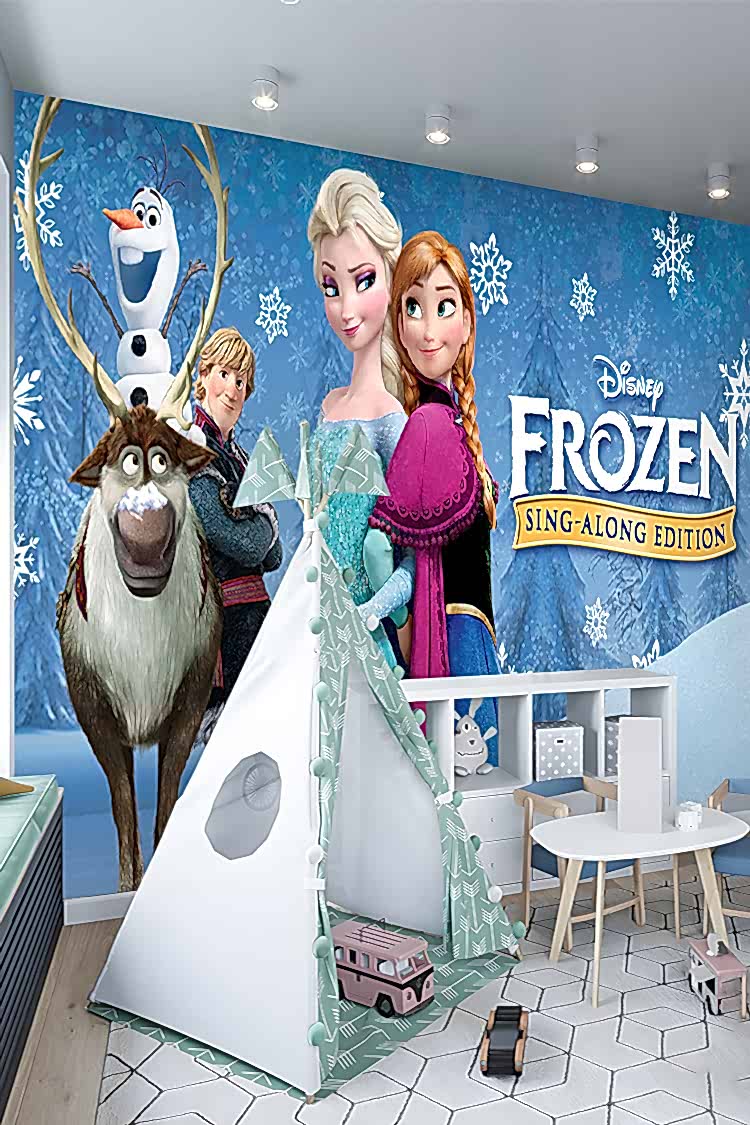 Frozen Karakterleri Duvar Kağıdı - Görsel 6