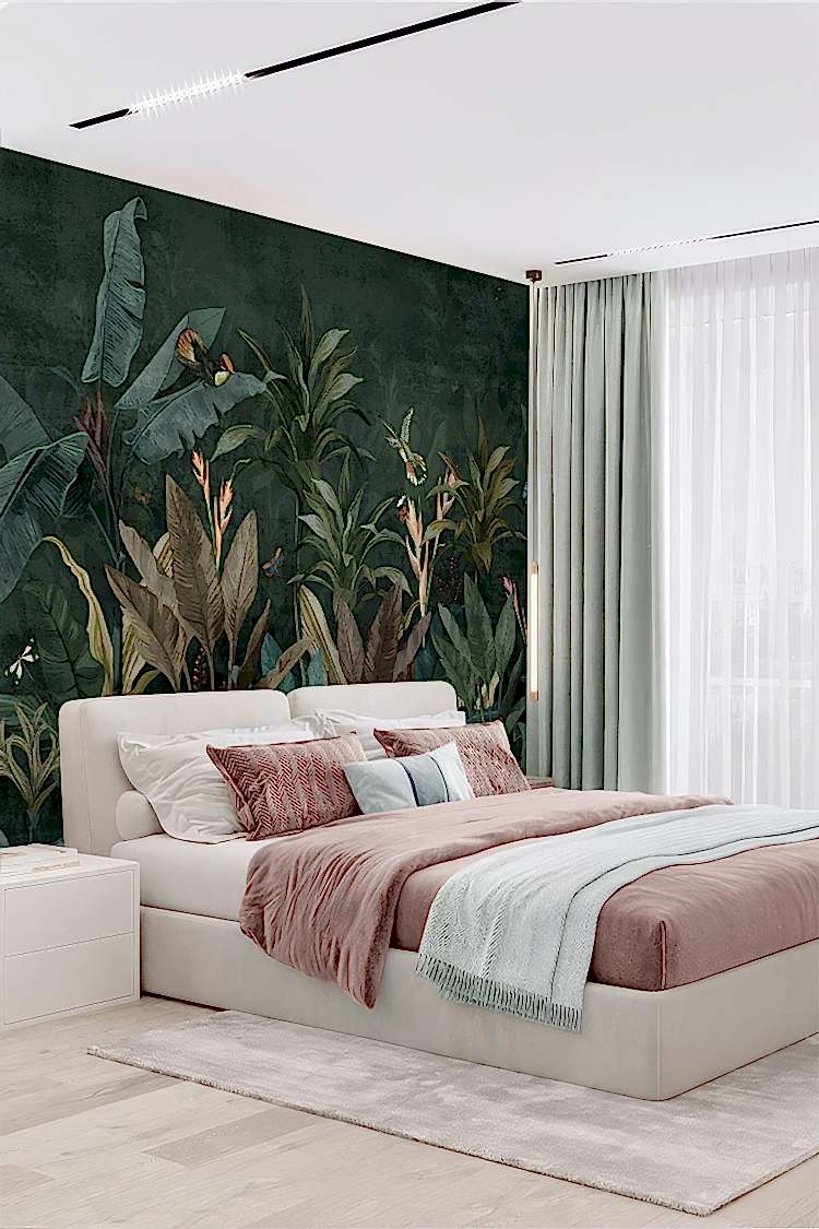 Tropikal Bitki Duvar Kağıdı