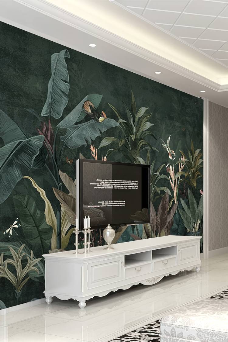 Tropikal Bitki Duvar Kağıdı - Görsel 6
