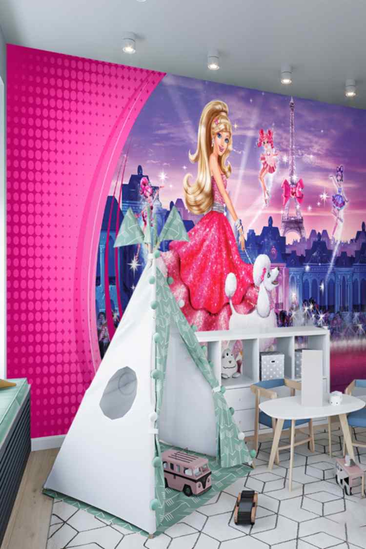 Barbie Prenses Duvar Kağıdı - Görsel 4