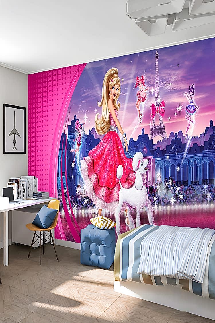Barbie Prenses Duvar Kağıdı - Görsel 6